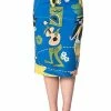 Banned Tiki Pencil Skirt 2 Banned Tiki Pencil Skirt -Burleska shop tiki pencil skirt banned 300x