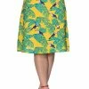 Banned Toucan All Over Skirt -Burleska shop toucan all over skirt banned 300x