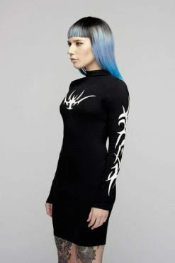 Long Clothing Tribal Dress -Burleska shop tribal dress long clothing 2 300x