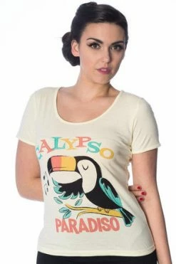 Banned Tropical T-Shirt -Burleska shop tropical t shirt banned 4 300x