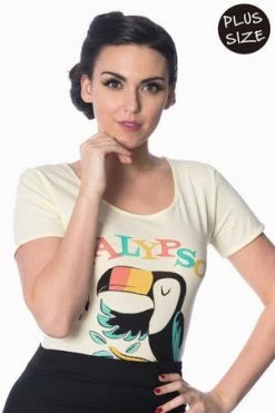 Banned Tropical T-Shirt -Burleska shop tropical t shirt banned 5 300x