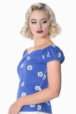Banned Tutti Fruity Flower Top -Burleska shop tutti fruity flower top banned 3 300x