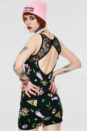 Jawbreaker Twisted Fast Food Cut Out Dress 4 Jawbreaker Twisted Fast Food Cut Out Dress - Image 2