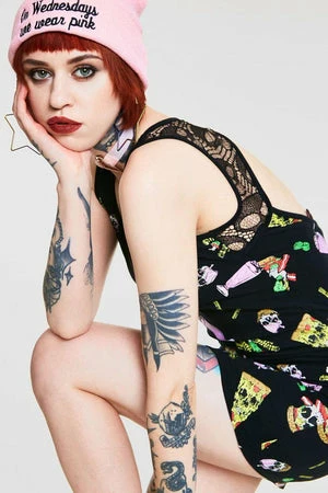 Jawbreaker Twisted Fast Food Cut Out Dress 6 Jawbreaker Twisted Fast Food Cut Out Dress - Image 4