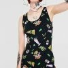 Jawbreaker Twisted Fast Food Cut Out Dress -Burleska shop twisted fast food cut out dress jawbreaker 300x