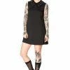 Banned Urban Vamp Collar Studs Dress 2 Banned Urban Vamp Collar Studs Dress -Burleska shop urban vamp collar studs dress banned 300x