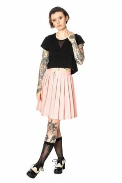 Banned Urban Vamp Pleats Skirt