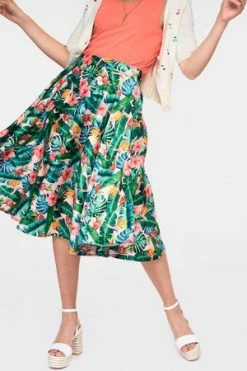 Voodoo Vixen Valentina Floral Tropical Print Skirt 13 Voodoo Vixen Valentina Floral Tropical Print Skirt -Burleska shop valentina floral tropical print skirt ska 3522 02.940 300x