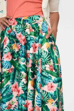 Voodoo Vixen Valentina Floral Tropical Print Skirt 15 Voodoo Vixen Valentina Floral Tropical Print Skirt -Burleska shop valentina floral tropical print skirt ska 3522 04.940 300x