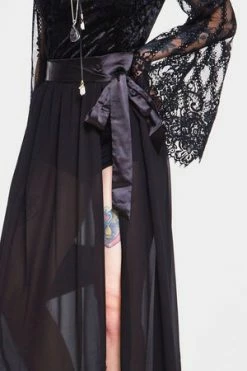 Jawbreaker Vamped Chiffon Coordinate Skirt 14 Jawbreaker Vamped Chiffon Coordinate Skirt -Burleska shop vamped chiffon coordinate skirt jawbreaker 5 300x