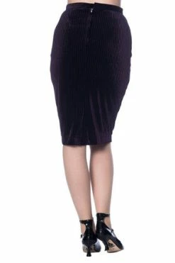 Banned Vera Velvet Skirt 11 Banned Vera Velvet Skirt -Burleska shop vera velvet skirt banned 2 300x