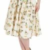 Voodoo Vixen Verity Cactus Print Swing Skirt -Burleska shop verity cactus print swing skirt voodoo vixen 300x