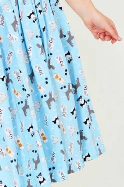 Voodoo Vixen Wendy Dog Print Skirt -Burleska shop wendy dog print skirt voodoo vixen 5 300x