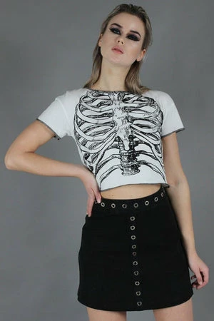 Jawbreaker Wild West Eyelet Skirt 8 Jawbreaker Wild West Eyelet Skirt - Image 6