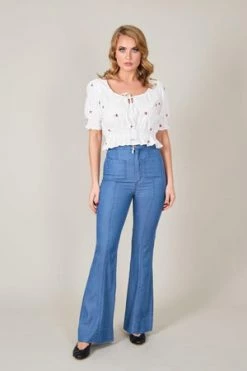 Voodoo Vixen Winnie Milkmaid-inspired Top 9 Voodoo Vixen Winnie Milkmaid-inspired Top -Burleska shop winnie milkmaid inspired top voodoo vixen 3 300x