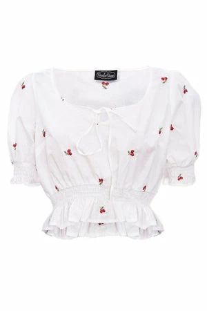 Voodoo Vixen Winnie Milkmaid-inspired Top 6 Voodoo Vixen Winnie Milkmaid-inspired Top - Image 4