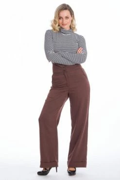 Banned Winter Stripe Jersey Top -Burleska shop winter stripe jersey top banned 3 300x