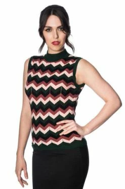 Banned Zadia Zig Zag Tank 14 Banned Zadia Zig Zag Tank -Burleska shop zadia zig zag tank banned 5 300x