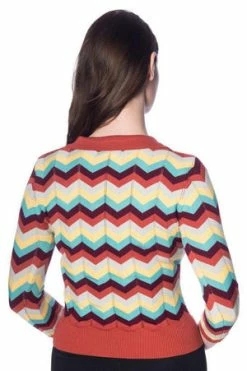 Banned Zoe Zig Zag Collar Top -Burleska shop zoe zig zag collar top banned 2 300x